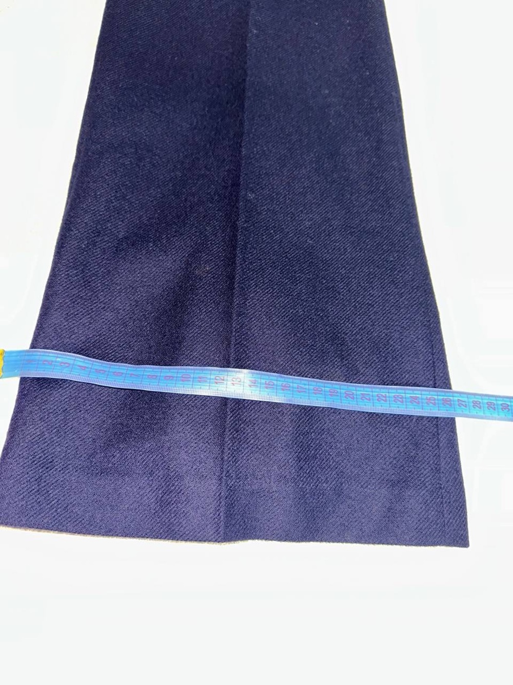 J. Crew Navy Straight-Leg Dress Trousers - Picture 9 of 10